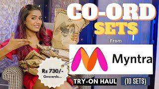 CO-ORD SET from MYNTRA  | Fav ones || Tryon | Honest Review | gimaashi