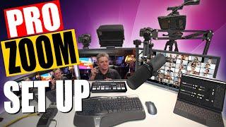 Best Zoom Setup - Behind The Scenes Of My Zoom Studio