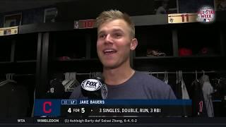 Sometimes the littlest thing can lock Jake Bauers back in | INDIANS-ROYALS POSTGAME