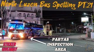 NIGHT BUS SPOTTING HERE AT BANGAR LA UNION. WHAT A SPOT!!