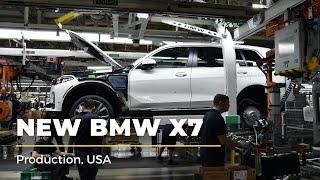 New BMW X7 Production Plant In USA | Car Plant | How car is made