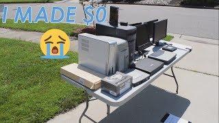 Inverse Garage Sale Finds: Selling Excess Computers and Failing at it