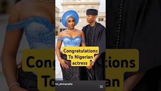 Nigerian actor Duke Faith and her man. Congratulations #nigerianactress #viralshortvideo