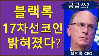 블랙록 17차선 고속도로 코인은?  (ft. 생존전략)