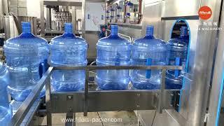 450BPH automatic 20L water packing machine 5 gallon water filling machine 20 liter bottling machine