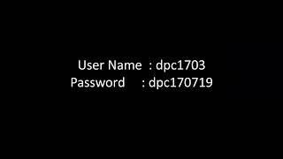 DPC DKD91 Rectifier Login Process