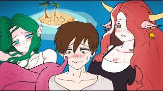 I drifted on a desert island with Monster Girls