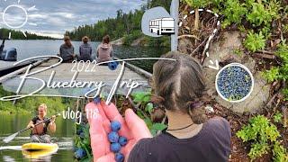 Blueberry picking trip to Ontario, Canada....Vlog 118