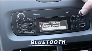 How to Pair Bluetooth Phones to Car Radios - Renault, Vauxhall, Nissan