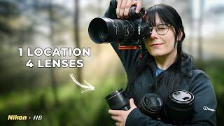 1 Woodland, 4 Lenses - A Seeing Exercise in Photography