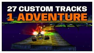 Crash Team Racing Custom Adventure Mode!!! (Full Playthrough)