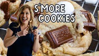 S'mores Cookies Recipe (Indoor Smores!)