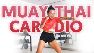 MUAY THAI CARDIO - Bài tập cardio võ thuật, săn chắc tay, vai, lưng - Intermediate