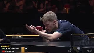 Anton KALLBERG vs LIN Shidong - MS  R16 - WTT China Smash 2024