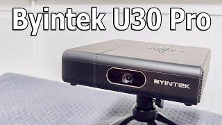 THE BEST 3D PROJECTOR?  COMPACT PROJECTOR BYINTEK U30 PRO Full HD IT is GOOD