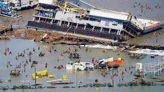 Japan reels from the severe typhoon Talas with record winds and floods in Shizuoka