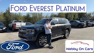 2023 Ford Everest Platinum first look #fordeverest2023  Webby On Cars