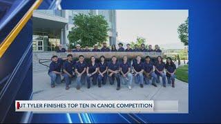 UT Tyler's concrete canoe places top 10 in national competition