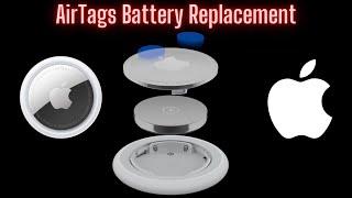 How to Replace an AirTag Battery #shorts