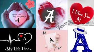 So Beautiful  A Letter Love Heart images  | A Letter Profile Pic | A Love Letter Pic | A Letter Dp