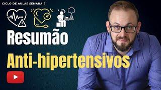 Aula de Farmacologia - Resumão Anti-hipertensivos | Farmacologia Fácil | Prof. José Afonso