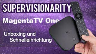 MagentaTV One Box ausgepackt & schnell eingerichtet