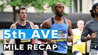 New Balance 5th Avenue Mile 2018 Race Recap | sub 5 minute mile attempt