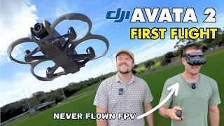 DJI Avata 2 First Flight: Never Flown FPV Drone Ft. @CreativePhilosophy_