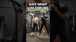 Quick Weight Loss Bodyweight HIIT #weightloss