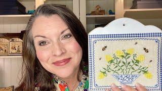 The Proper Stitcher Flosstube 128 - Annie is Back with a Cross Stitch Update