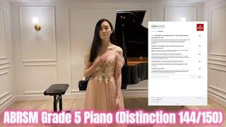 ABRSM Grade 5 Piano Performance Exam (Distinction 144/150) by Kirana *4 Piano lessons ONLY