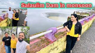 Salaulim Dam in Monsoon Season|Off beat place in South Goa|Visiting SalaulimDam in South Goa Sanguem