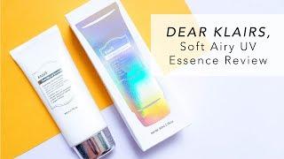 Klairs Soft Airy UV Essence Review