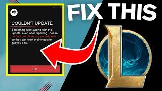 How To Fix League of Legends Won't Update (2024)