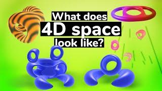 I visualized 4D shapes #SoME2