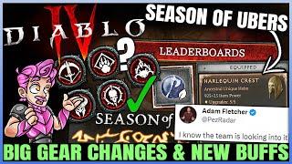 Diablo 4 - WARNING: HUGE Gear Changes Promised, Uber Unique Buff, New Endgame Dungeon, Codex & More!