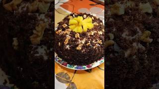 Панчо торт с ананасами  по домашнему ‍