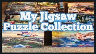 My Jigsaw Puzzle Collection | Hobby Room Tour