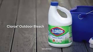 How to Clean a Deck with Clorox Outdoor Bleach