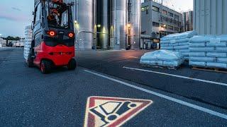 A visual warning - Linde TruckSpot [product presentation] - Linde Material Handling