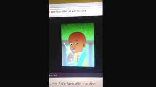 April slaps little bill's face with the door