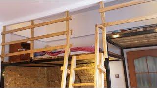 Bed construction DIY mezzanine  Antresola w pokoju jak zrobić / budowa antresoli krok po kroku.