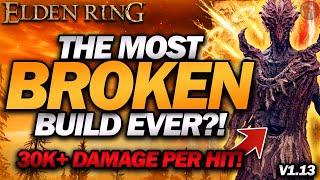 "This Dragon Lightning Build is the MOST OVERPOWERED BUILD EVER!" - Elden Ring (Update 1.13)