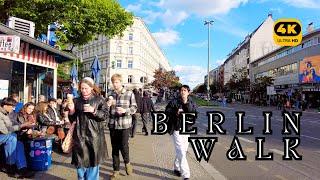 Tired of TOURIST ATTRACTION? Here, it's real Berlin  | 4K WALKING TOUR | SPRING WALK