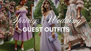 Stunning Guest Dresses for Spring Wedding| Fashion Trend 2025