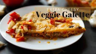 Veggie Galette (Extra Cheesy) - Budget Eats