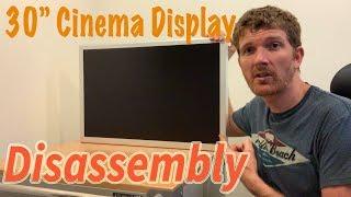 Apple Cinema Display Disassembly  - How To - 30 inch (let's take it apart)