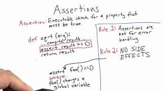 Assertions - Software Testing