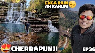 Cherrapunji  - Mazhai enga yaa ️ | Meghalaya trip Tamil | Nohkalikai falls | Incredible India EP36