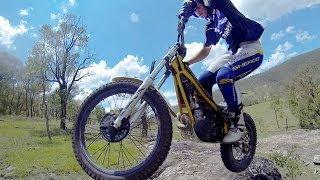 How to front wheel hop on trials bikes︱Cross Training Trials Techniques